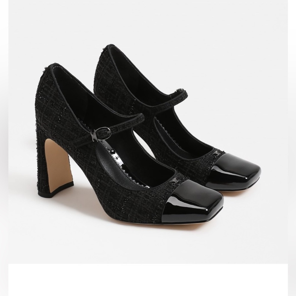 Circus by Sam Edelman Elora Mary Jane Pumps | Black | 8.5